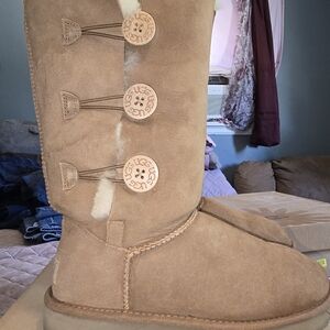 UGG Tan Sheepskin Boots